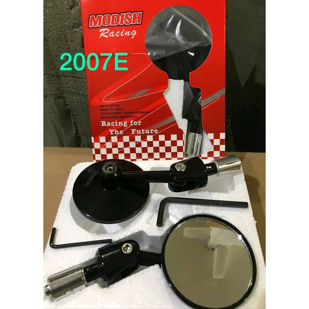 Spion Jalu Cnc Bar End Universal - Spion Motor Jalu Bar End Nmax Aerox Pcx Vario Scoopy Beat Xmax