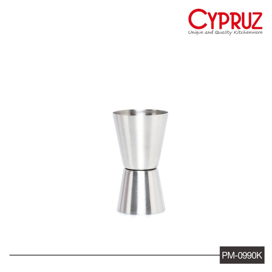 cypruz Jigger Stainless 10-40cc PM 0990K - Gelas Takar