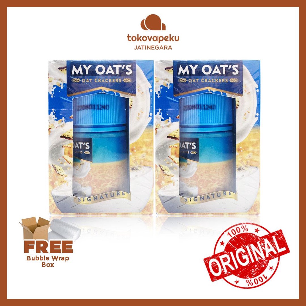 MY OATS CRACKERS MY OAT'S 60ML ORI by VAPORKING X IDJ