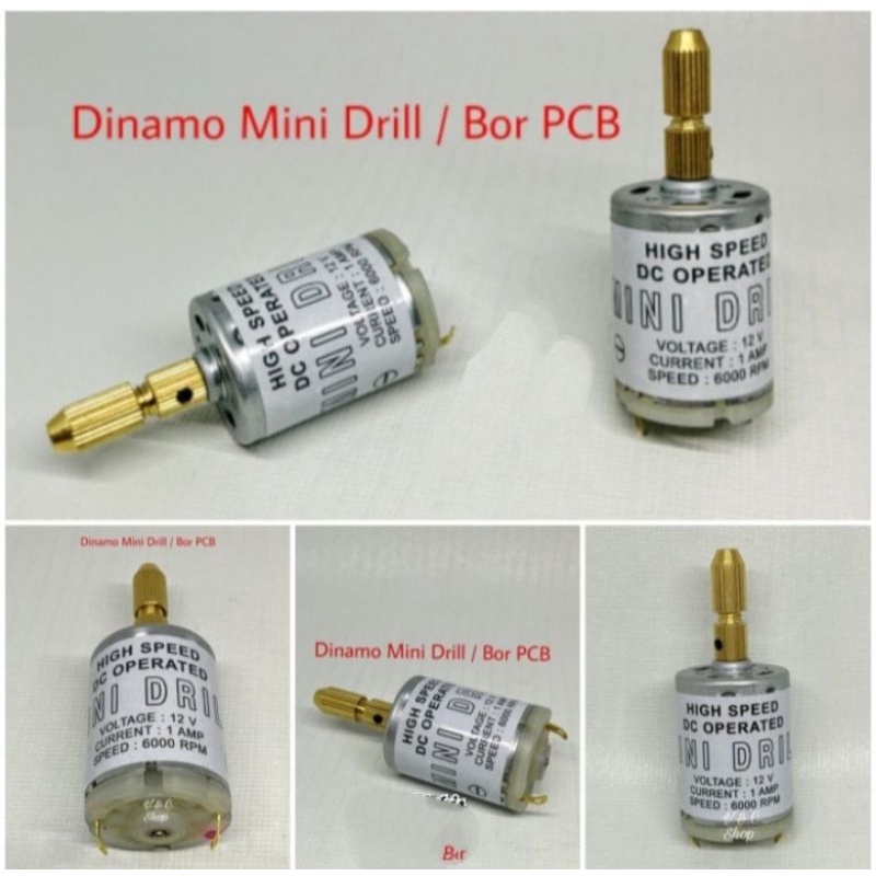 Mini Drill DC / Dinamo Mini Drill 12v DC