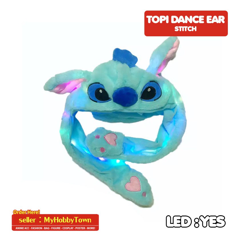 Topi Lilo and Stitch LED Moving Ear Korea