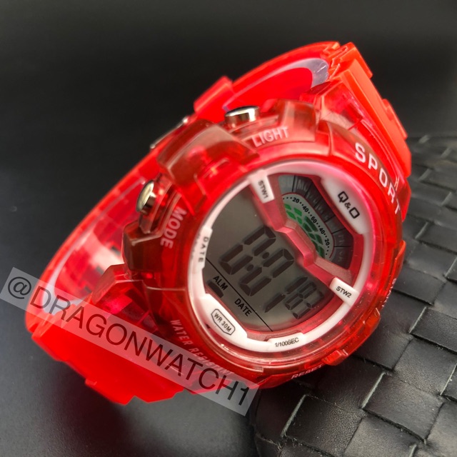 ［Ready Stock］Jam tangan digital wanita jelly cewek  S1097