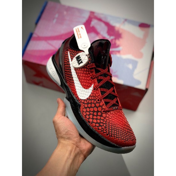 kobe 6 black red
