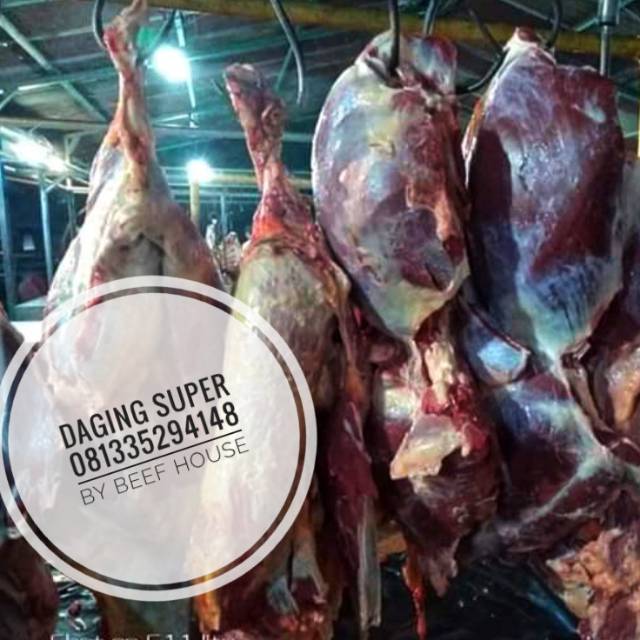 

Daging sapi lokal super kualitas no 1 . 1000 gr