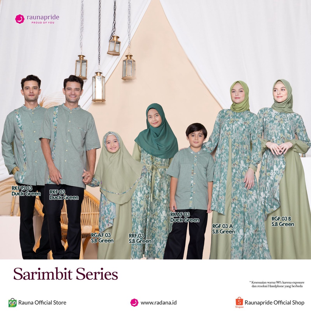 SARIMBIT RAUNA 03 S.B GREEN - DUCK GREEN TERBARU 2022