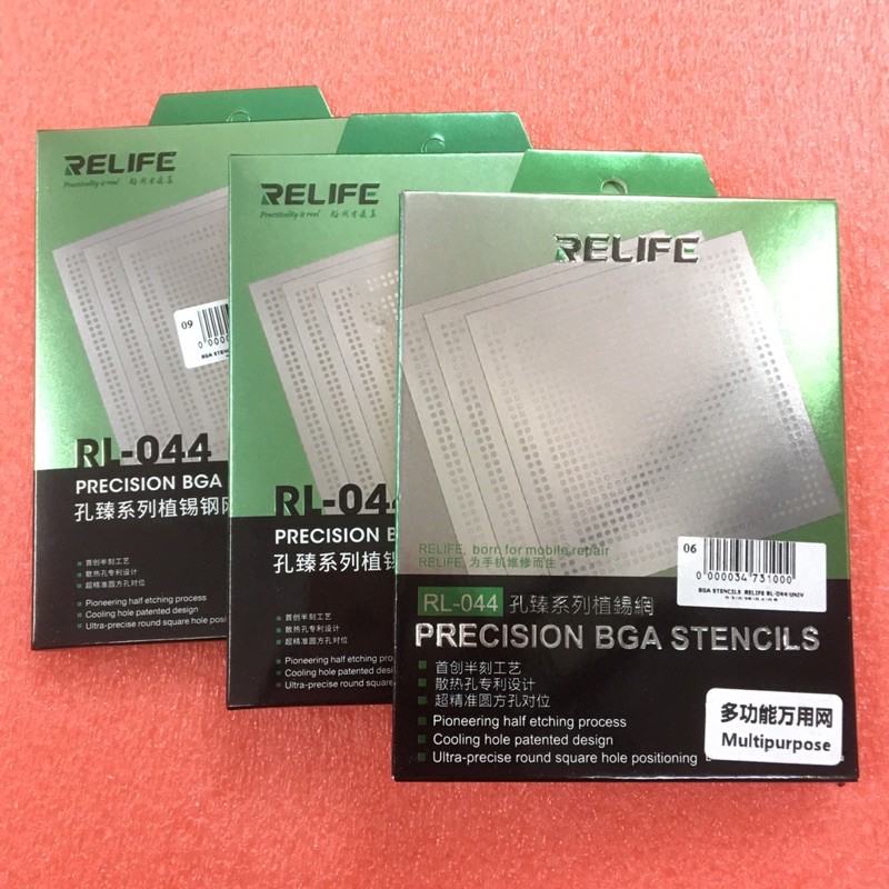 PLAT BGA STENCILS RELIFE RL-044 UNIVERSAL