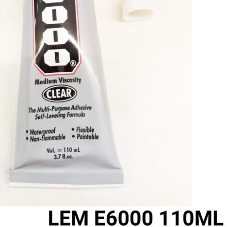 

☑ LEM KRAFT E6000 110ML SUPER GLUE KUAT BAHAN KERAJINAN TANGAN NAIL QZ2 ✯