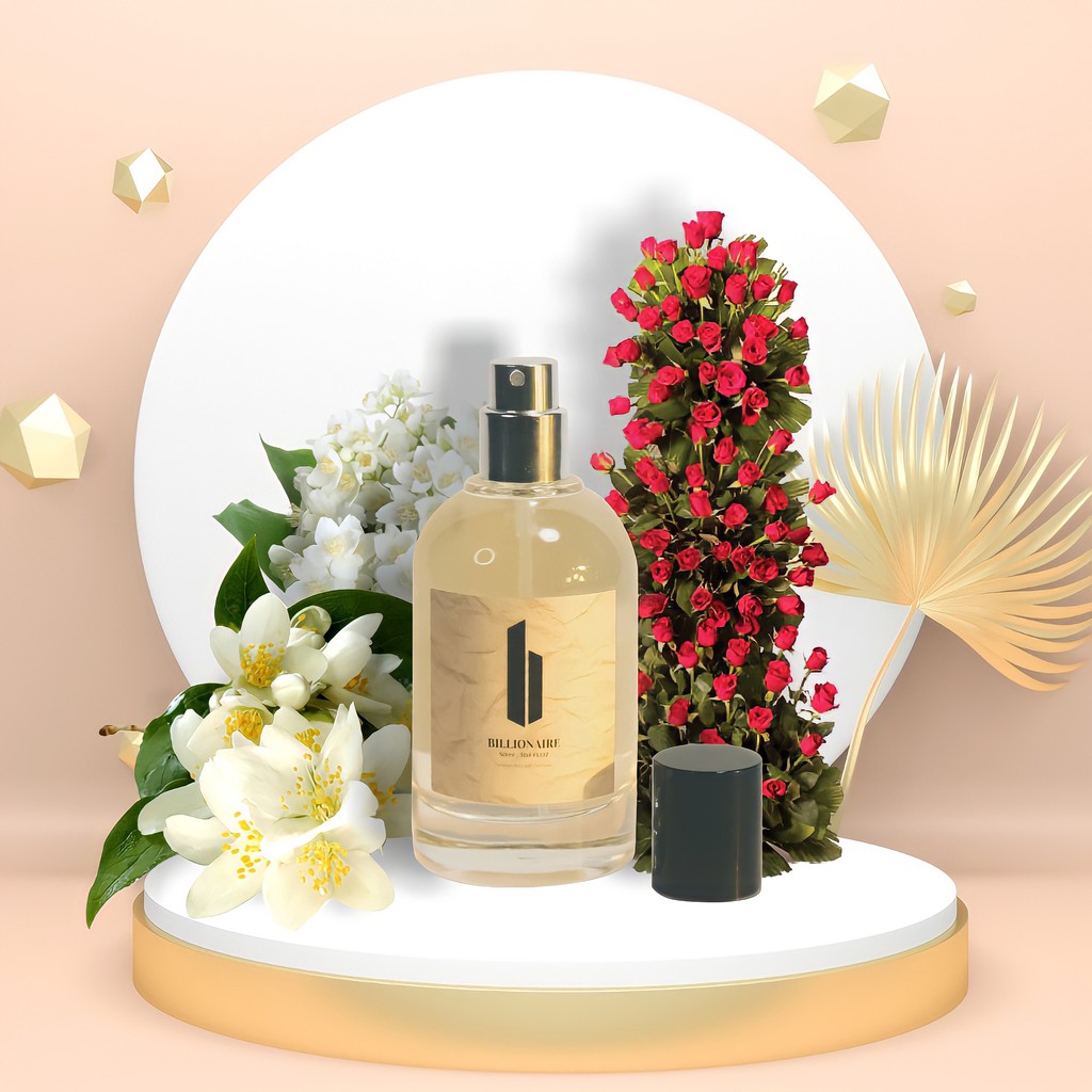 GCI BLOOM BY BILLIONAIRE 50 ml | Eau de Perfume | Parfum Inspired Wanita Wangi Bunga Melati Best Seller Tahan Lama