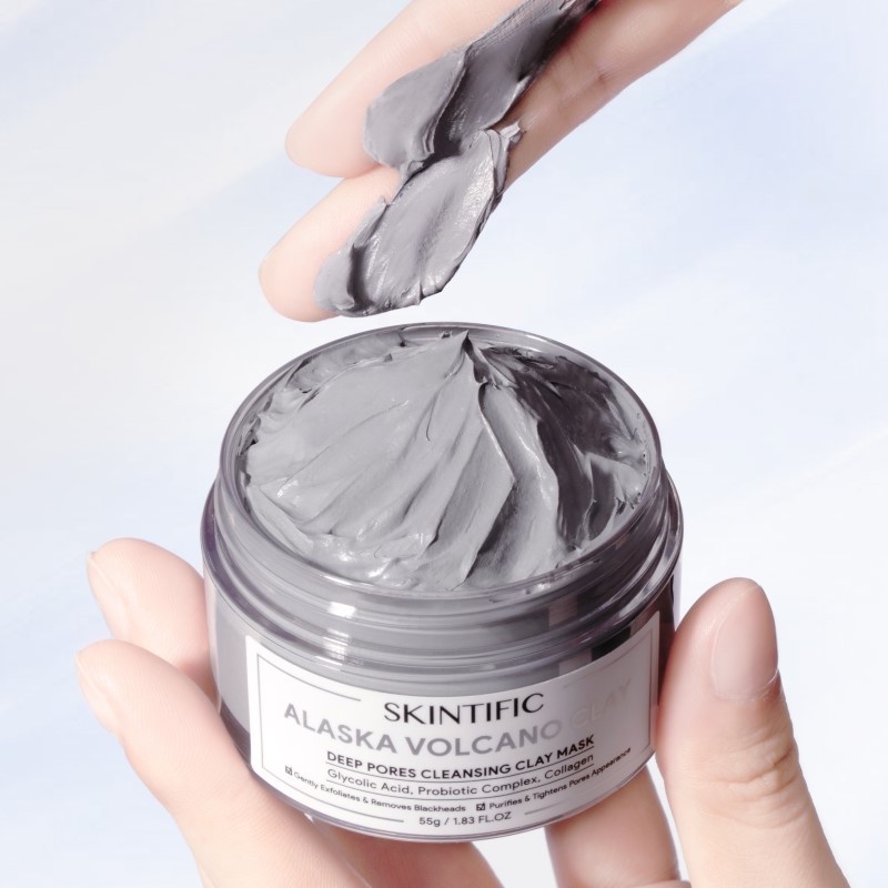 Skintific Alaska Volcano Deep Cleansing Clay Mask