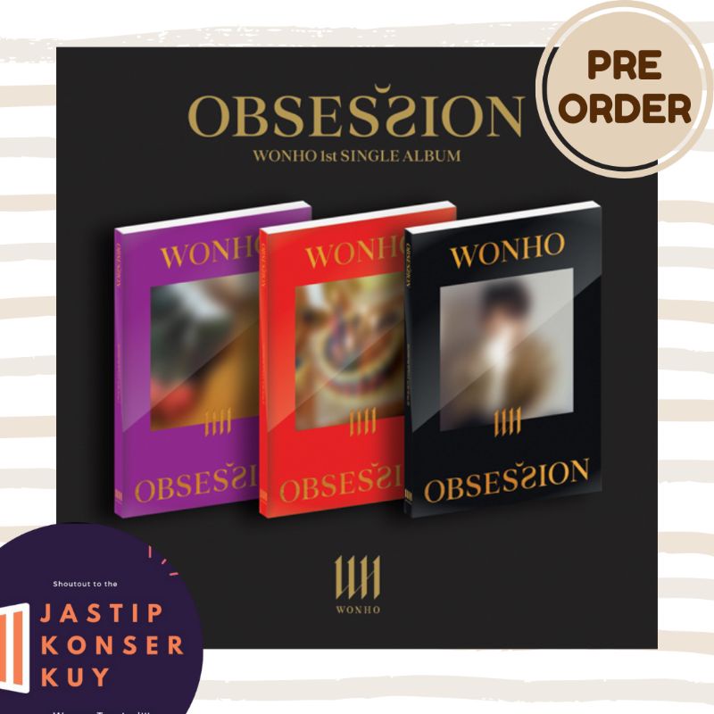 [PELUNASAN] WONHO SINGLE ALBUM - OBSESSION