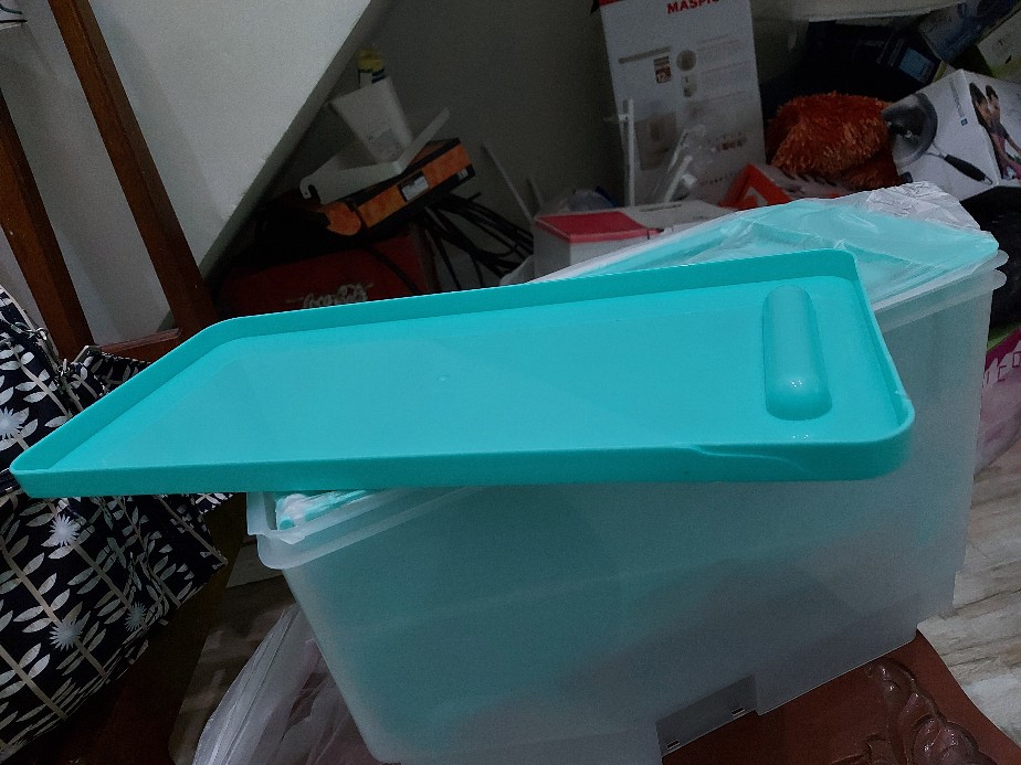 Rice Box Maspion 12kg Wadah Beras Tempat Beras