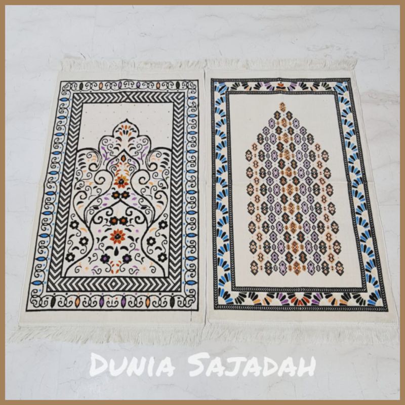 Sajadah Turkey Ar Rahman Premium White / Putih