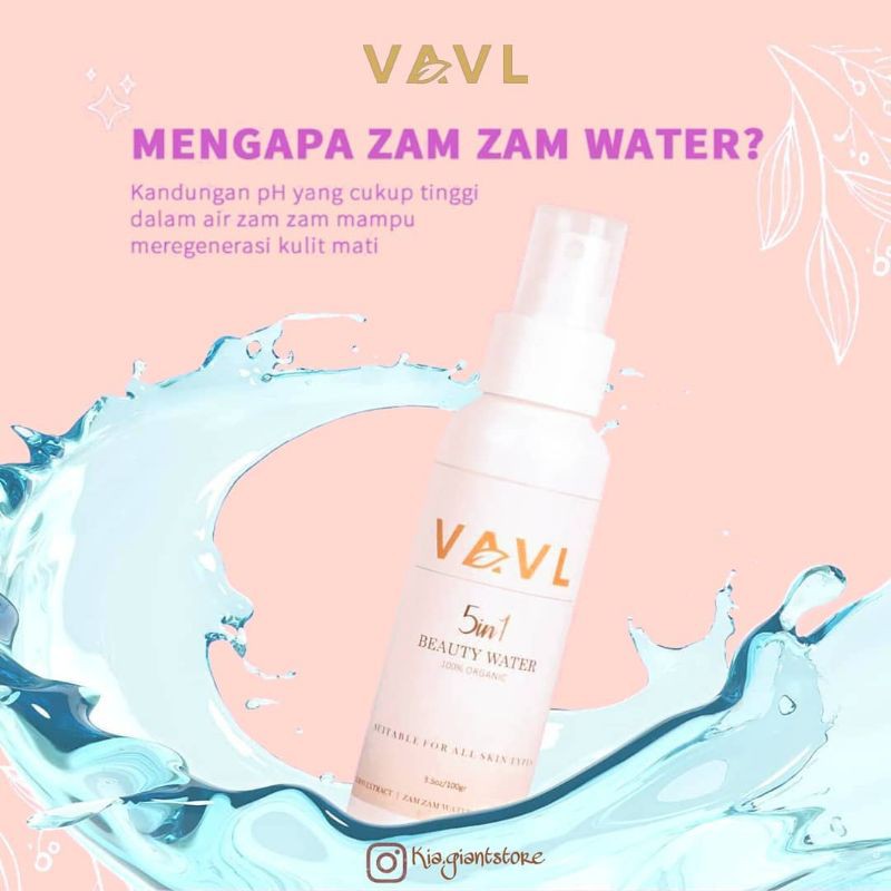 VAVL BEAUTY WATER