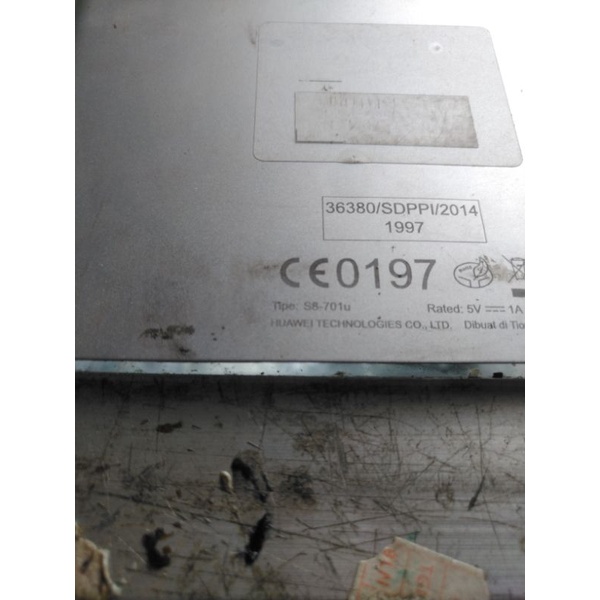 LCD Huawei mediapad s8-701u bekas normal copotan