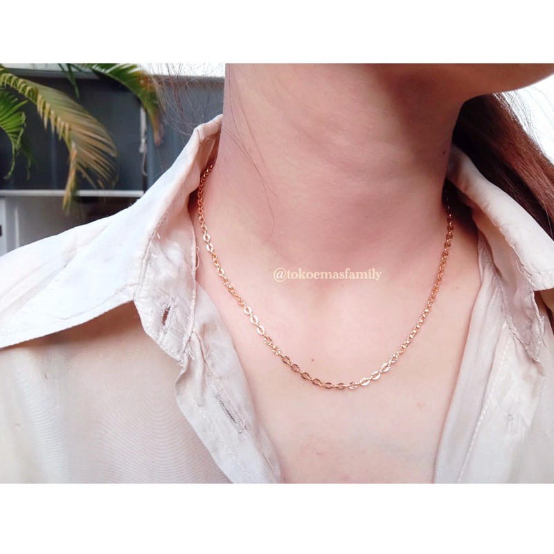 Kalung Emas 375 Berat 2 3 Gr Shopee Indonesia