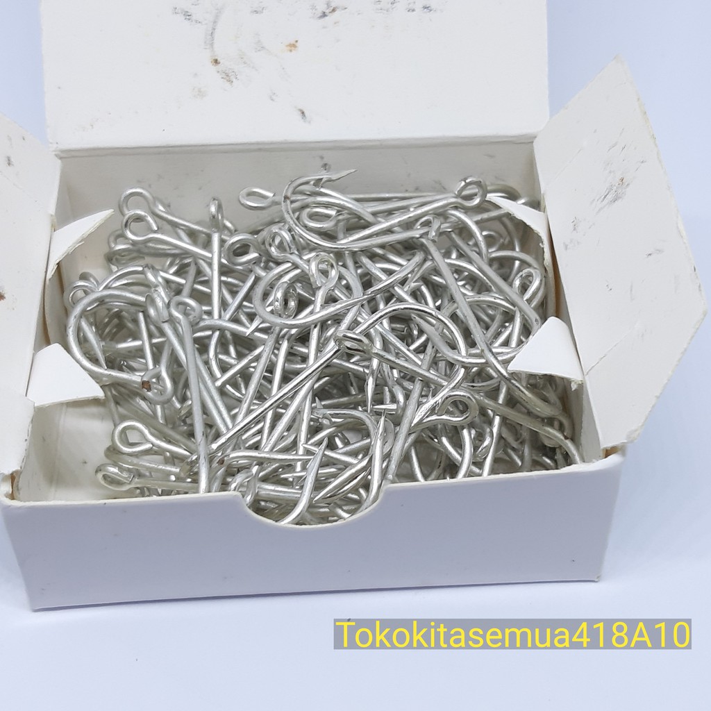 Mata Kail Pancing Nomor 10 model Cap Kunci harga adalah 10 kail ID0418A10