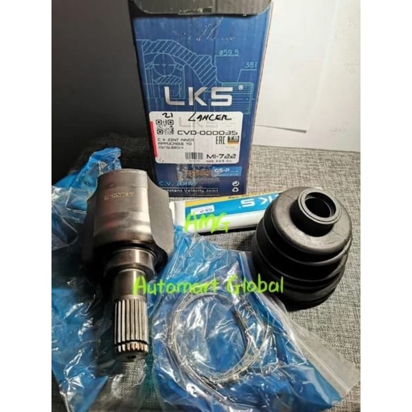 cv joint dalam Mitsubishi lancer cb4 gigi 25x23