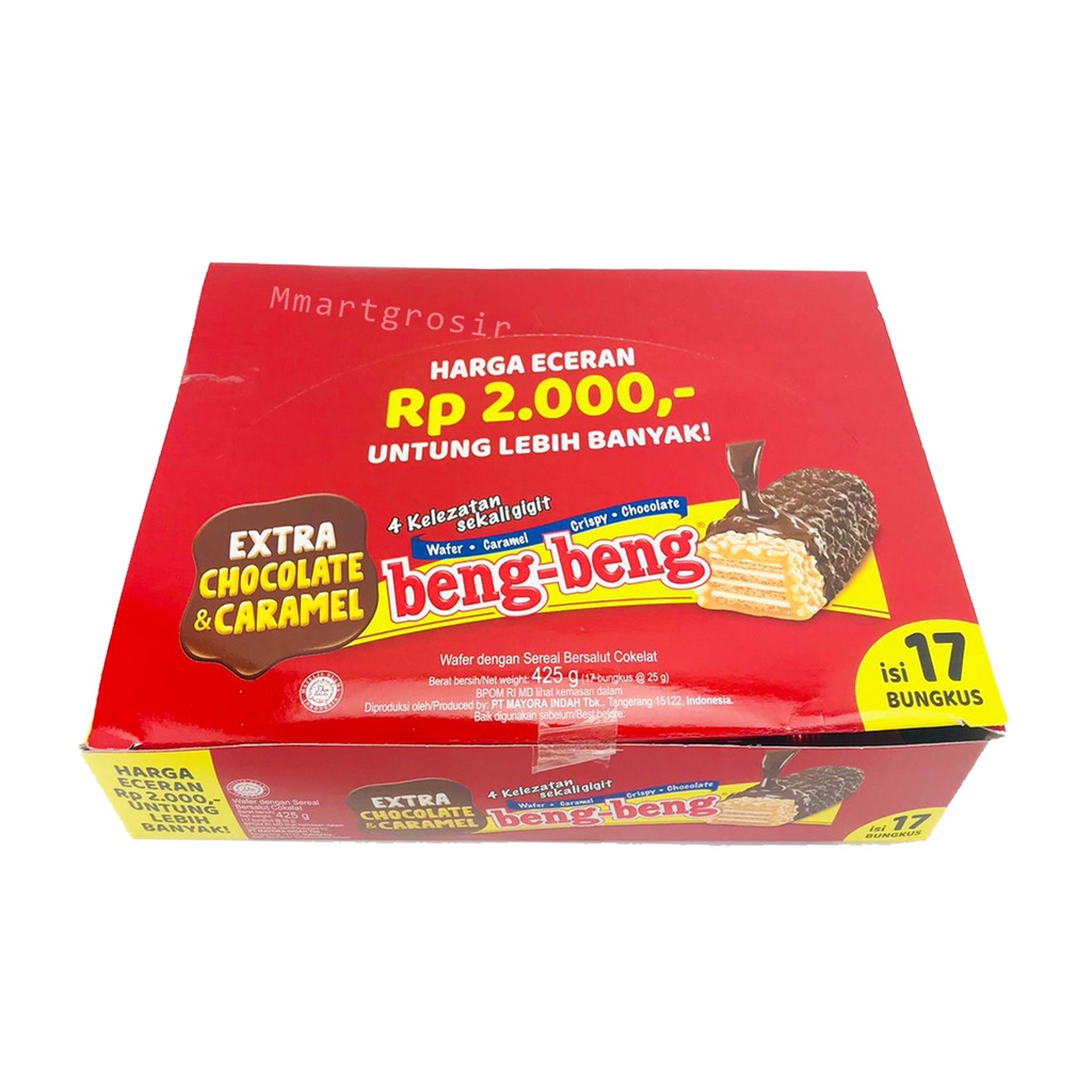 WAFER CARAMEL BENG - BENG 20g 1 box