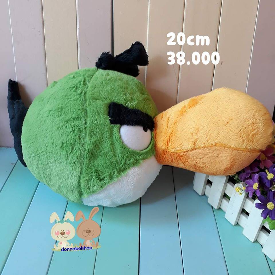 Boneka Angry Bird Hijau