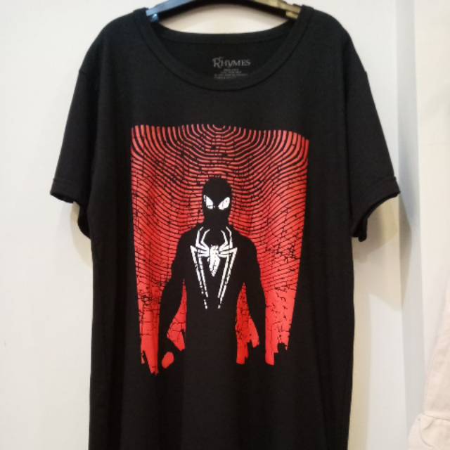 Kaos anak cowok Rhymes spiderman