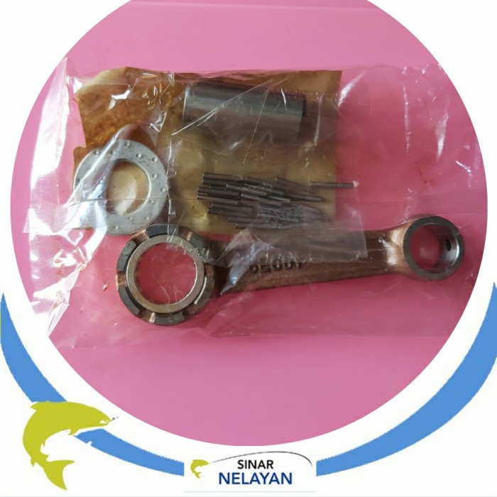 Stang seher set/connecting rod set mesin tempel Yamaha 5pk-8pk (6E011)