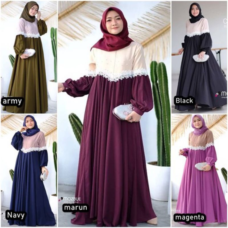 MOSCREPE RENDA MAXY || GAMIS MOSCREPE || GAMIS RENDA