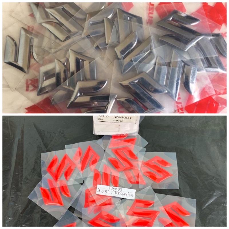 Logo S Sayap GSX Emblem S Fairing Suzuki GSX R GSX S Bandit ORI