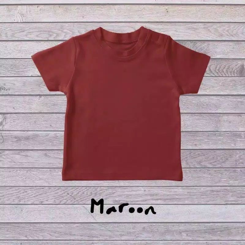 KAOS POLOS Bayi Premium TERBARU.. (SNI)