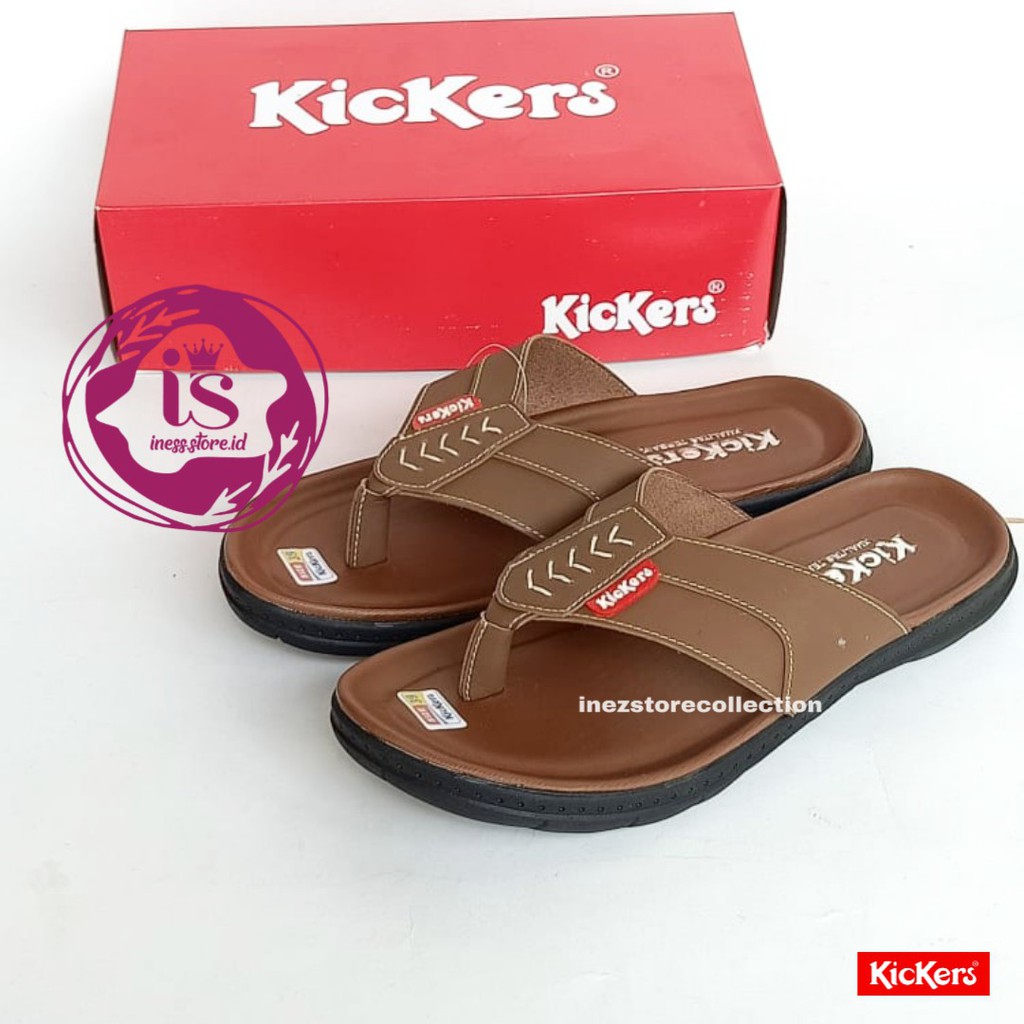 SANDAL PRIA KICKERS SANTAI BERKUALITAS KODE GT1 MURAH HARGA GROSIR