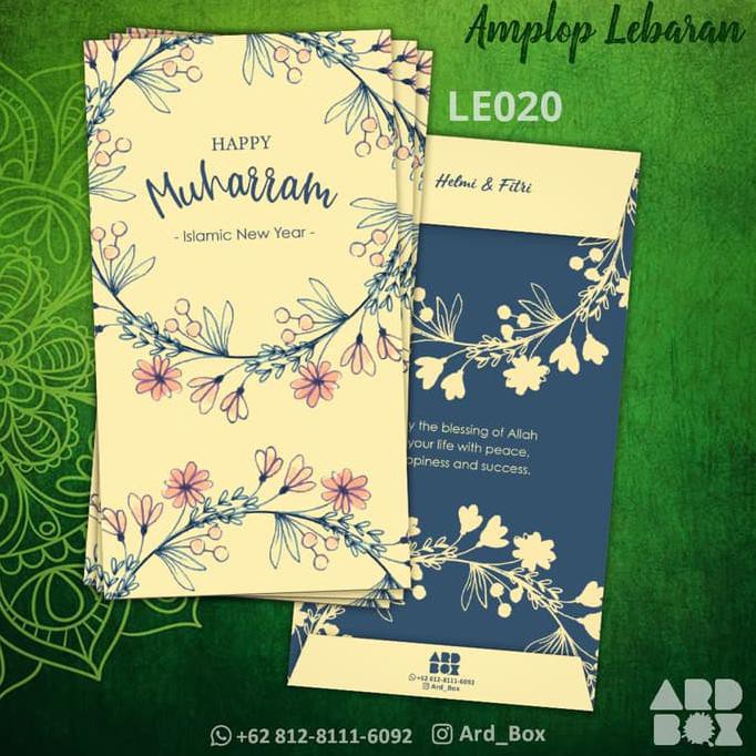 

Buruan Serbu Amplop Lebaran Angpao Idul Fitri Besar Custom Nama Murah 1 Pack Le020