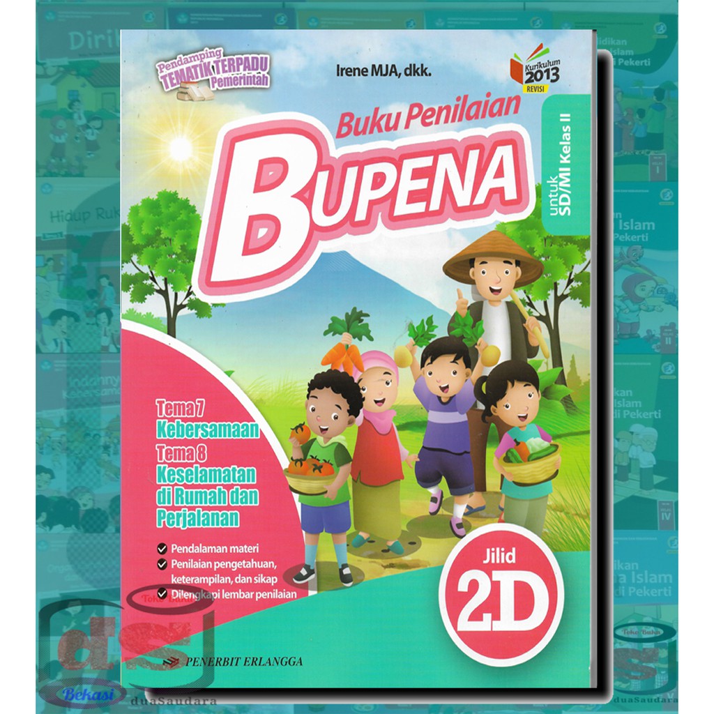 Buku Bupena 2d Sd Mi Kelas 2 Tema 7 Dan Tema 8 Pendamping Tematik Shopee Indonesia