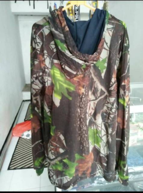 Kaos camo hodie perbakin pemburu lengen panjang