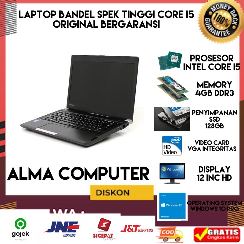 laptop toshiba dynabook r734 core i5