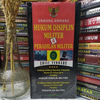 Jual UU Undang-Undang Hukum Disiplin Militer Dan Peradilan Militer ...