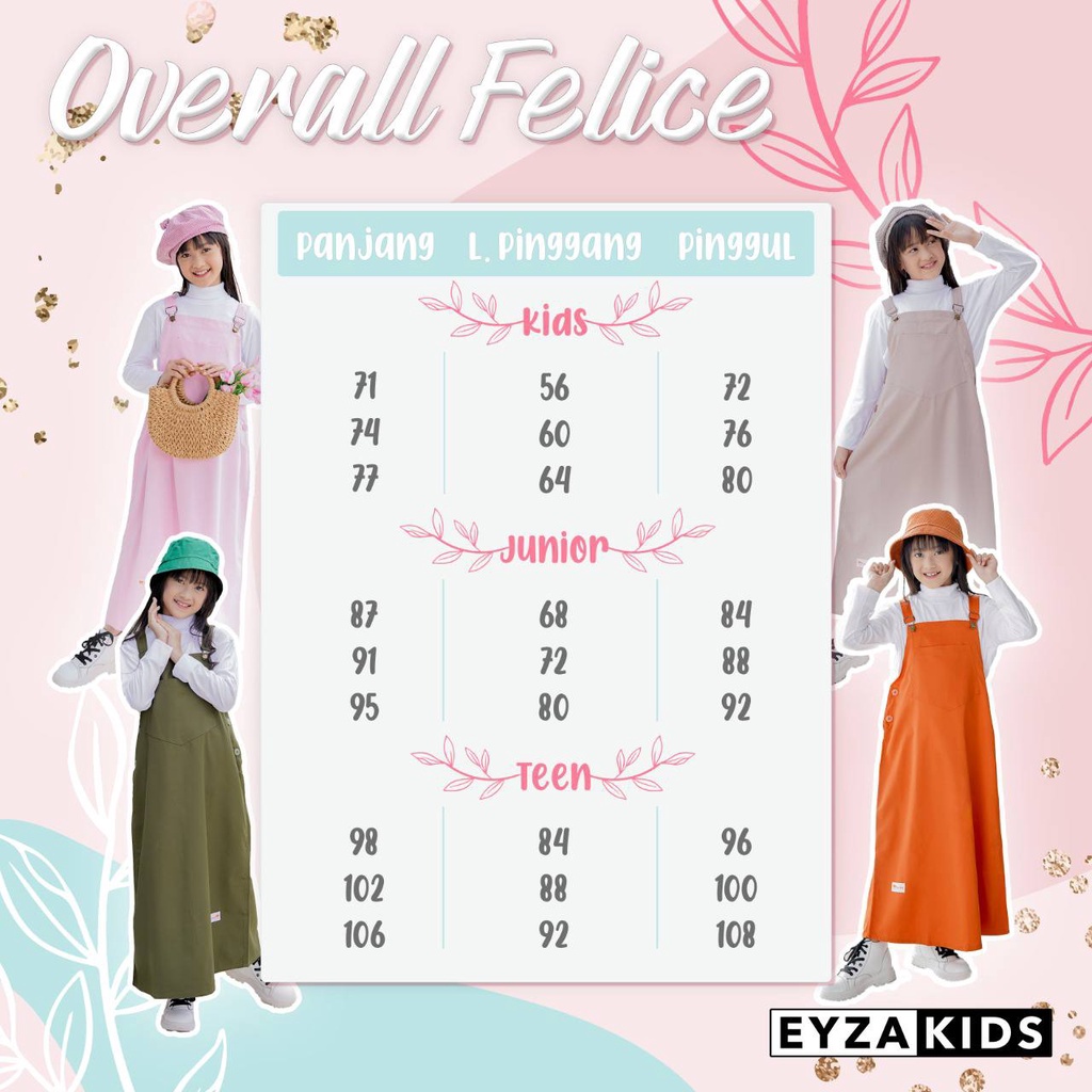 Overall Felice by Eyza Kids