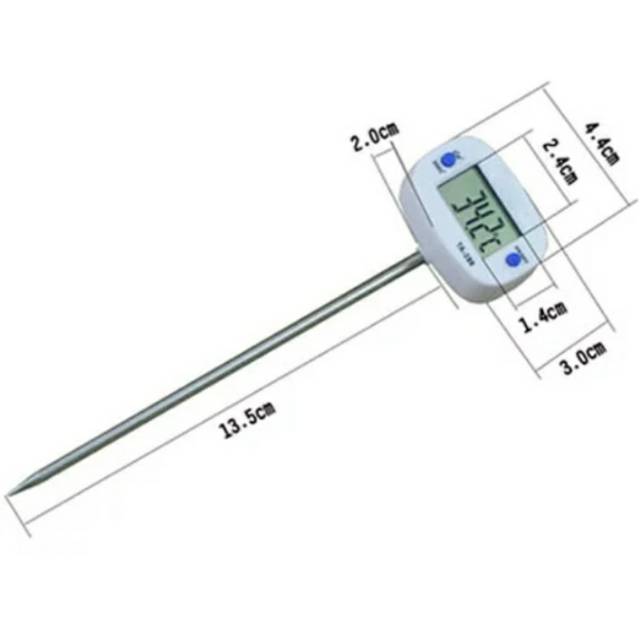 THERMOMETER MASAK DIGITAL PENGUKUR SUHU PANAS MINYAK GORENG MAKANAN MINUMAN THERMOMETER SERBAGUNA