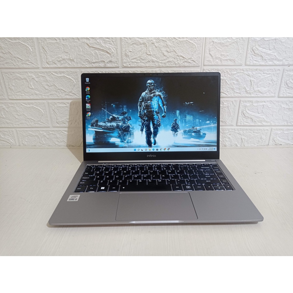 Infinix Inbook X2 Core i3-1005G1 Gen 10 SSD 256GB Laptop Second Bekas Murah Slim Gen10 Garansi