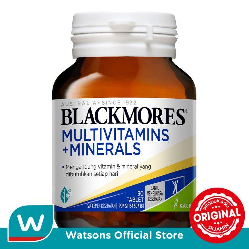 Blackmores Multivitamins + Minerals 30'S