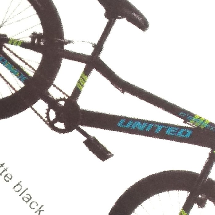 Unik Sepeda BMX 20 inch United D'BASED Diskon
