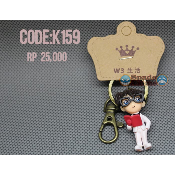 gantungan kunci action figure lucu detective conan / kid (- spade shop)-