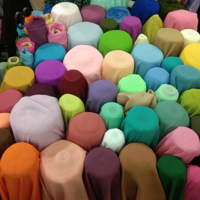 Kain Double Hycon Polycotton Bella Square Harga Per 0 5 Meter Shopee Indonesia