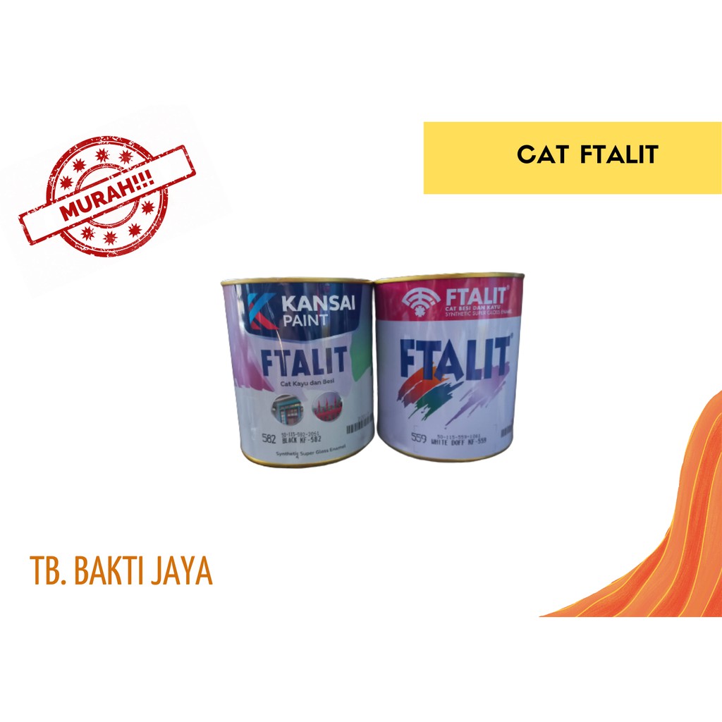 Cat Ftalit | Cat Kayu dan Besi