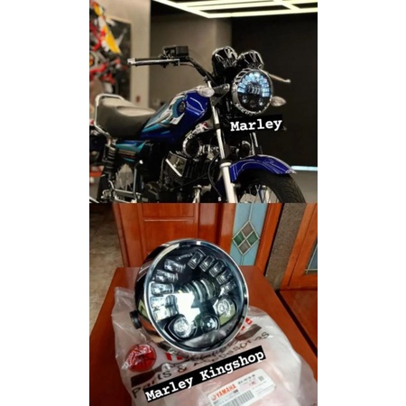 Lampu daymaker bulat Rx king new set ring lampu original