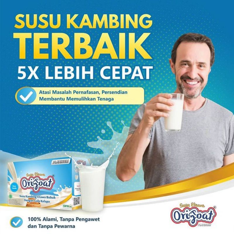 

ORIGOAT SUSU ETTAWA PREMIUM UNTUK KESEHATAN TULANG DAN SENDI