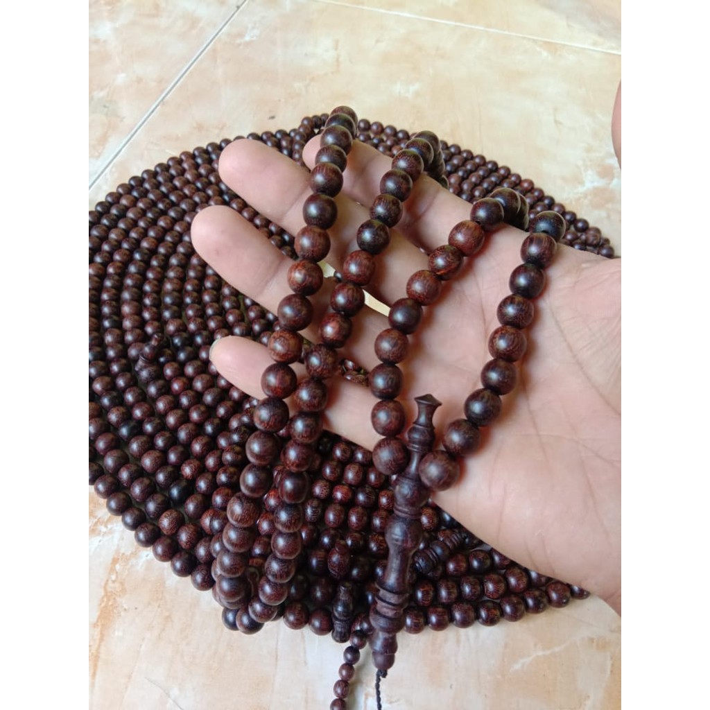 Tasbih galih asem 10mm tasbih 1000 butir  tasbih 1000 biji by TUTUL Handicraft