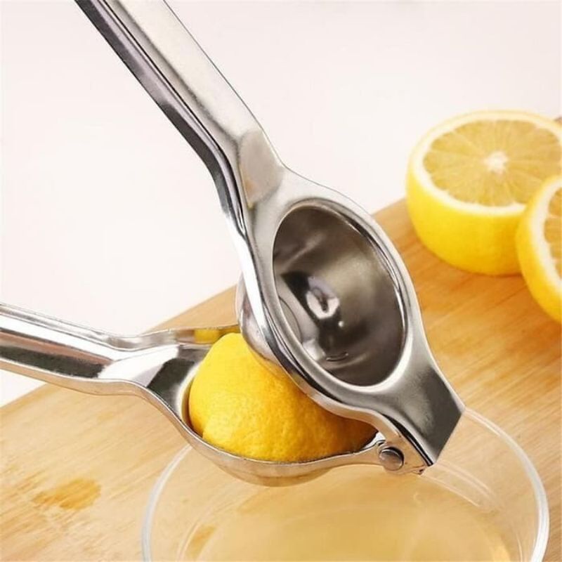 ALAT PERAS LEMON PEMERAS JERUK NIPIS STAINLESS STEEL BESI