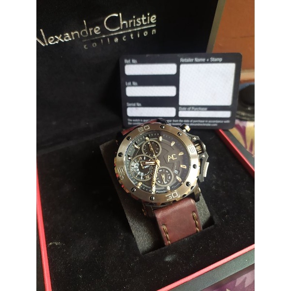 jam Alexandre Christie AC 9205 leather second