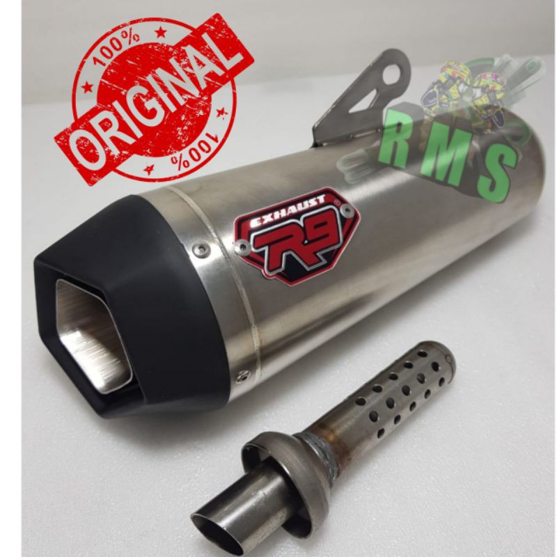 knalpot r9 new alpha series all new r15 v3 r15 v2 Xsr155 all new cbr150 gsx sonic vixion mx king 150