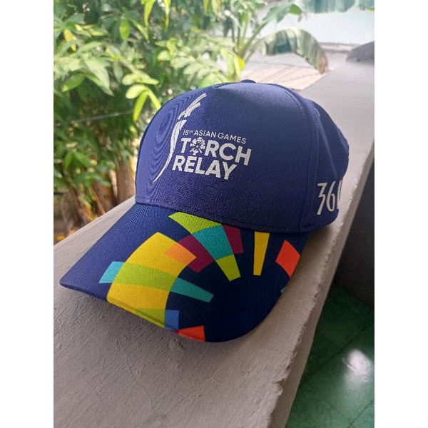 361° torch relay topi Asian games 2018