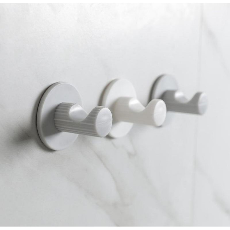 Gantungan Dinding Kamar Mandi Dapur Serbaguna Bentuk Bulat